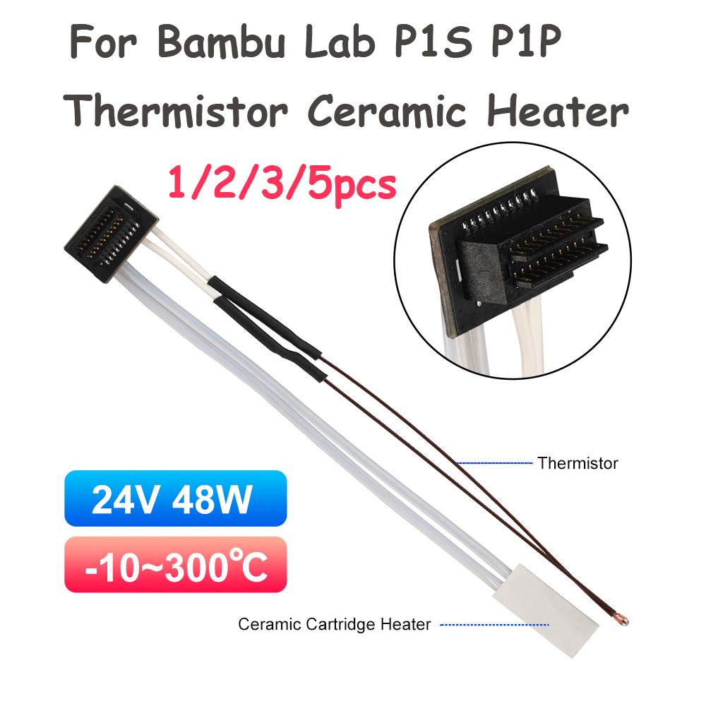 Ceramic Heat Emitter - Untuk Bambu Lab P1P Tabung Pemanas