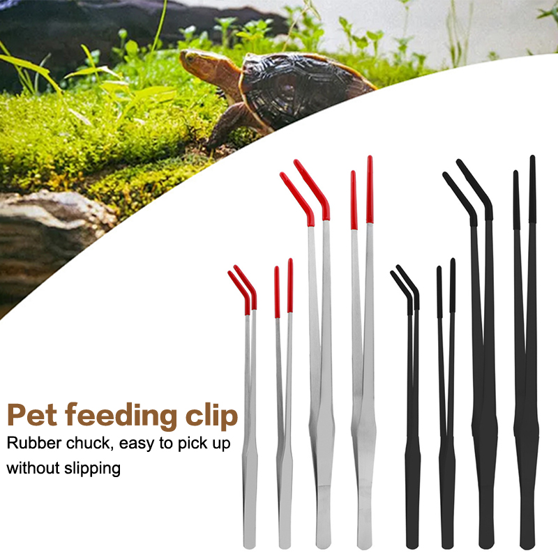 Penjepit Makanan Reptil dari B - Feeding Tong Stainless ulasan dan harga