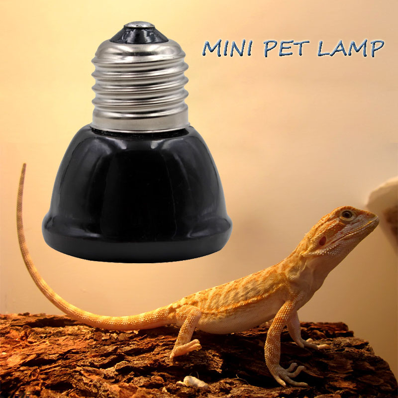 Hitam Mini Lampu Pemanas Hewan - Ceramic Heat Emitter ulasan dan harga