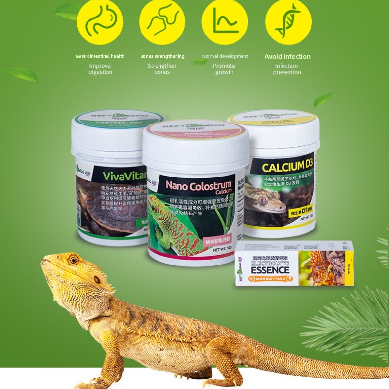 Reptizoo Bubuk Kalsium Reptil  - Vitamin D3 Reptile ulasan dan harga